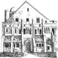 Façade principale au XIXe&nbsp;siècle.