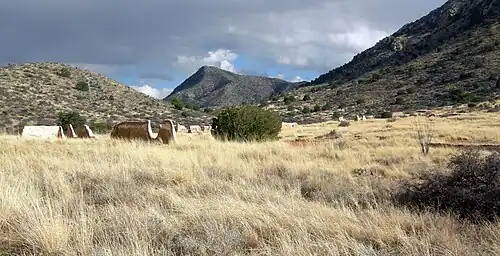 Site actuel du fort Bowie.
