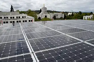 Panneaux photovoltaïques.