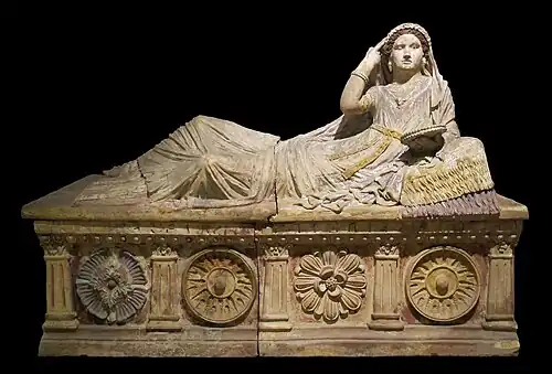 Sarcophage de Larthia Seianti à Florence.