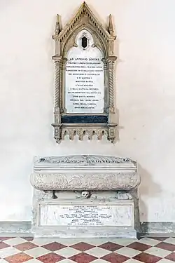 Monument funéraire d'Antonio Loschi