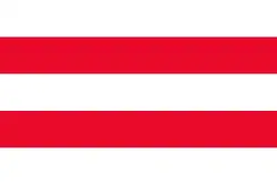 Drapeau de Ústí nad Labem