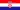 Drapeau de la Croatie