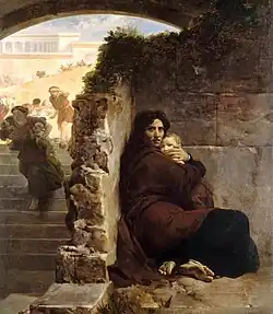 Léon Cogniet, Scène du Massacre des Innocents, 1824, huile sur toile.