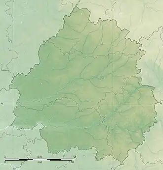 voir sur la carte de la Dordogne