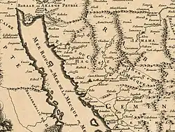 Description de l'image Estats de l'Empire du Grand Seigneur des Turcs - 1695 - Estats du cherif de la Mecque.jpg.