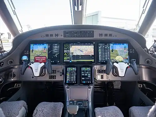 Le cockpit d'un PC-12 PRO (2025)