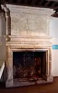 Une cheminée du XVIIe&nbsp;siècle.