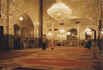 Intérieur du mausolée.