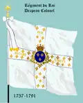drapeau colonel de 1757 à 1791