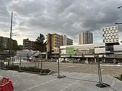 Gare de Cergy - Préfecture durant les travaux de métamorphose en juin 2025