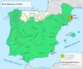 Péninsule ibérique vers 100 AEC