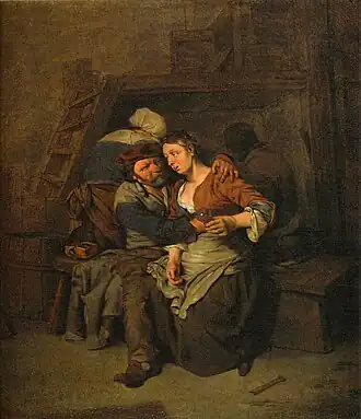 Couple d'amoureux, 1658-1660 (Vienne)