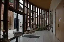 Entrée de la chapelle.