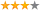 3/4 étoiles