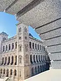Manjakamiadana vu depuis l'arène.