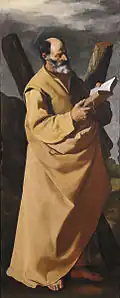 Saint André, v.1630-1632, Budapest, musée des Beaux-Arts.