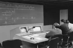Poste de contrôle centralisé du métro de Lyon (1971)