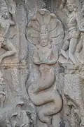Le serpent Nâga.