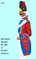 86e régiment d’infanterie de ligne de 1791 à 1792