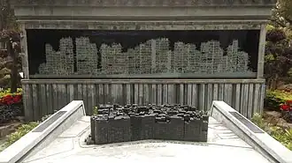 La maquette de la citadelle de Kowloon.