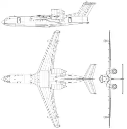 Description de l'image Beriev Be-200 3-view.svg.