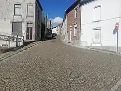 La rue Sébastien Castermont.