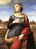 Sainte Catherine d'Alexandrie par Raphaël