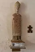 Statue de saint Méen (1618)