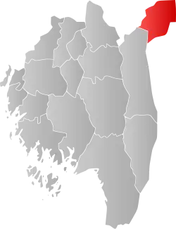 Localisation de Rømskog