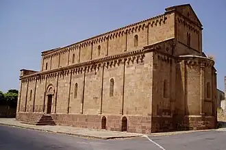 Cathédrale Santa Maria di Monserrato, Tratalias.