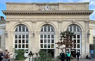 L'accès no&nbsp;4, « Boulevard Saint-Jacques ».