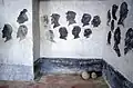 Peintures de la salle des décapités.