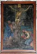 Tableau La Crucifixion (XVIIIe siècle).