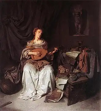 La Luthiste, 1664-1665 (Musée des Offices)