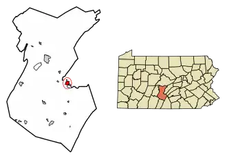 Localisation de Mount Union