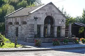 La grande fontaine.