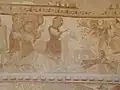 Mur nord du chœur : Entrée dans Jérusalem.