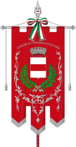 Drapeau de Concordia Sagittaria