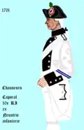 10e régiment d’infanterie de ligne de 1791 à 1792