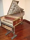 Clavecin Ruckers de 1637.