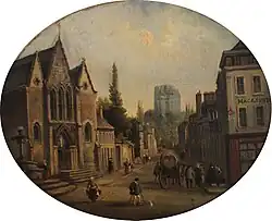 Église Notre-Dame par Louis Moullin, musée de Nogent-le-Rotrou.