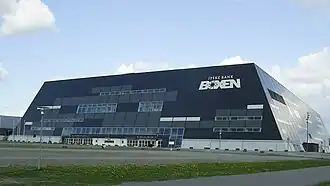 Jyske Bank Boxen à Herning où joue l'équipe masculine et féminine (12500 places).
