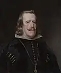 Diego Velázquez, avec une participation possible de son atelier, Philippe IV, Galerie Nationale de Londres.