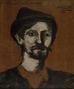 Maurice Utrillo en 1910, par André Utter