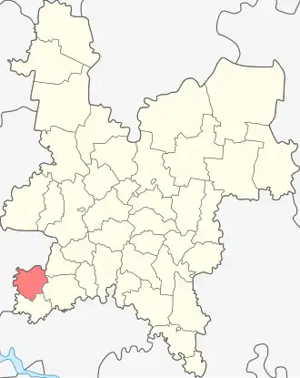 Localisation de Raïon de Kiknour