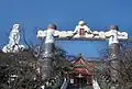 Kaiunmon, portique d'entrée du Narita-san Kurume bun-in.