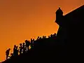 Un peu de monde au Forte de Santo Antônio da Barra&nbsp;(pt) où se trouve le phare. Novembre 2015.