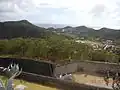 Vue de l'île depuis le fort