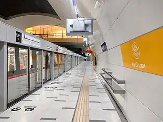 La station Lo Cruzat.